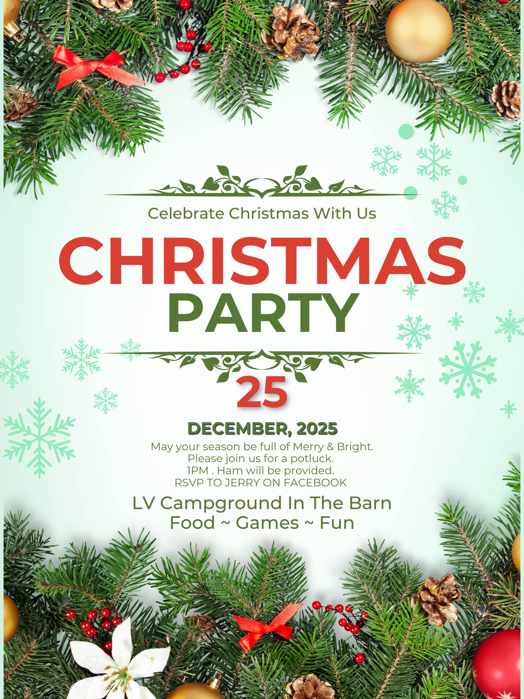 Upcoming LV Campground Event
